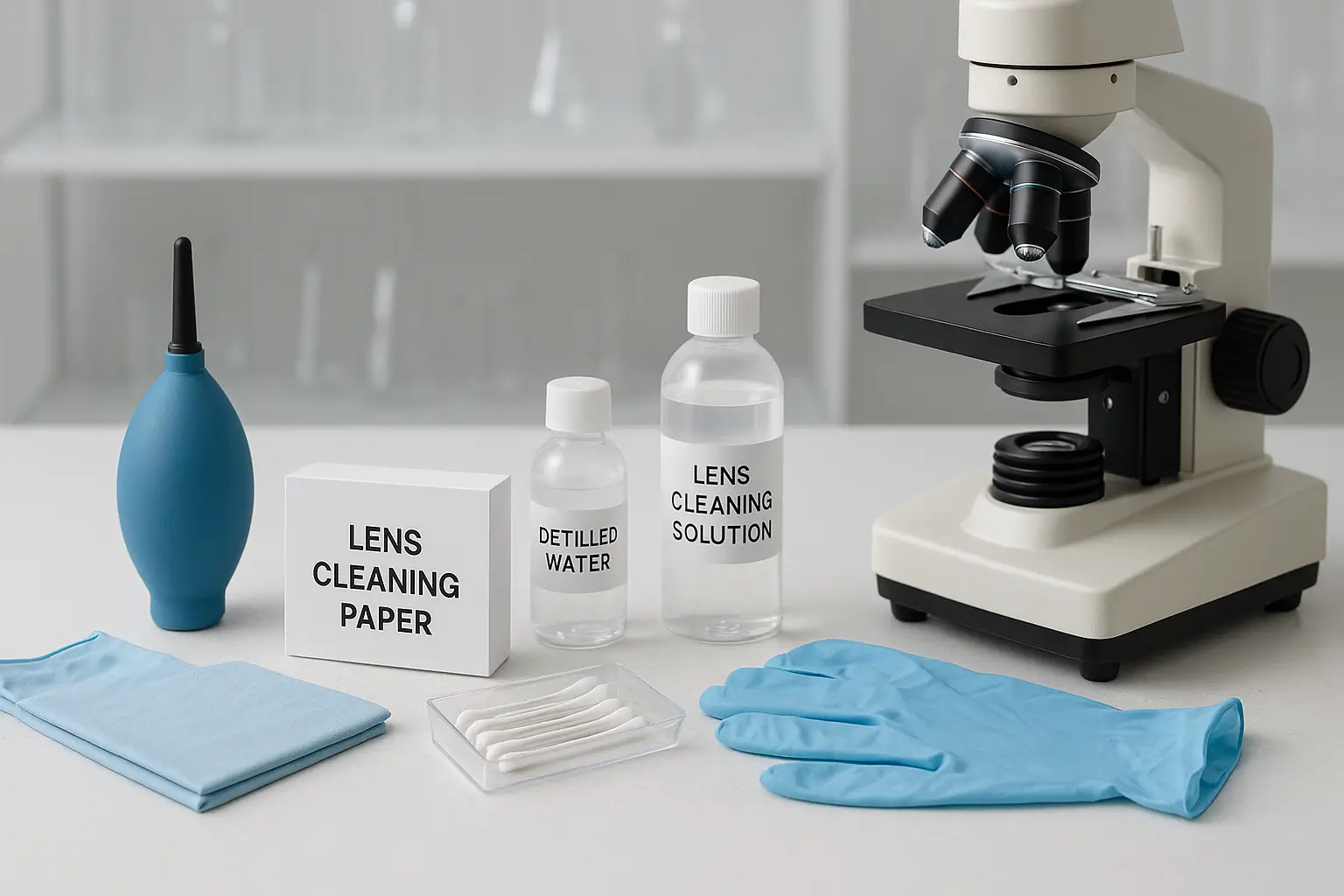 Clean and Care for a Microscope
